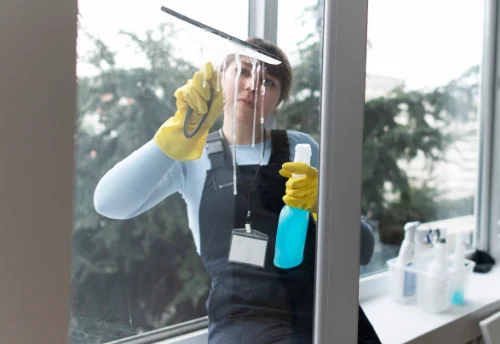 Nettoyage de vitres intérieures et extérieures à Saint-Pardoux-l'Ortigier